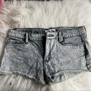 BCBGeneration acid washed shorts